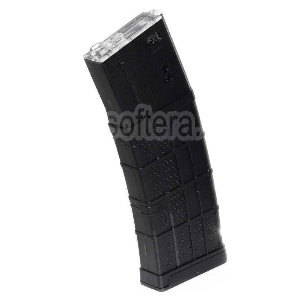 CYMA 140 Billes Polymère Waffle Mid-Cap Chargeur Convient pour M4 M16 Série AEG Fusil Airsoft Noir