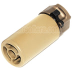 5KU 94mm QD Mini Silencieux avec Frein de Bouche Convient pour -14mm CCW sens antihoraire Canon Fusil Airsoft