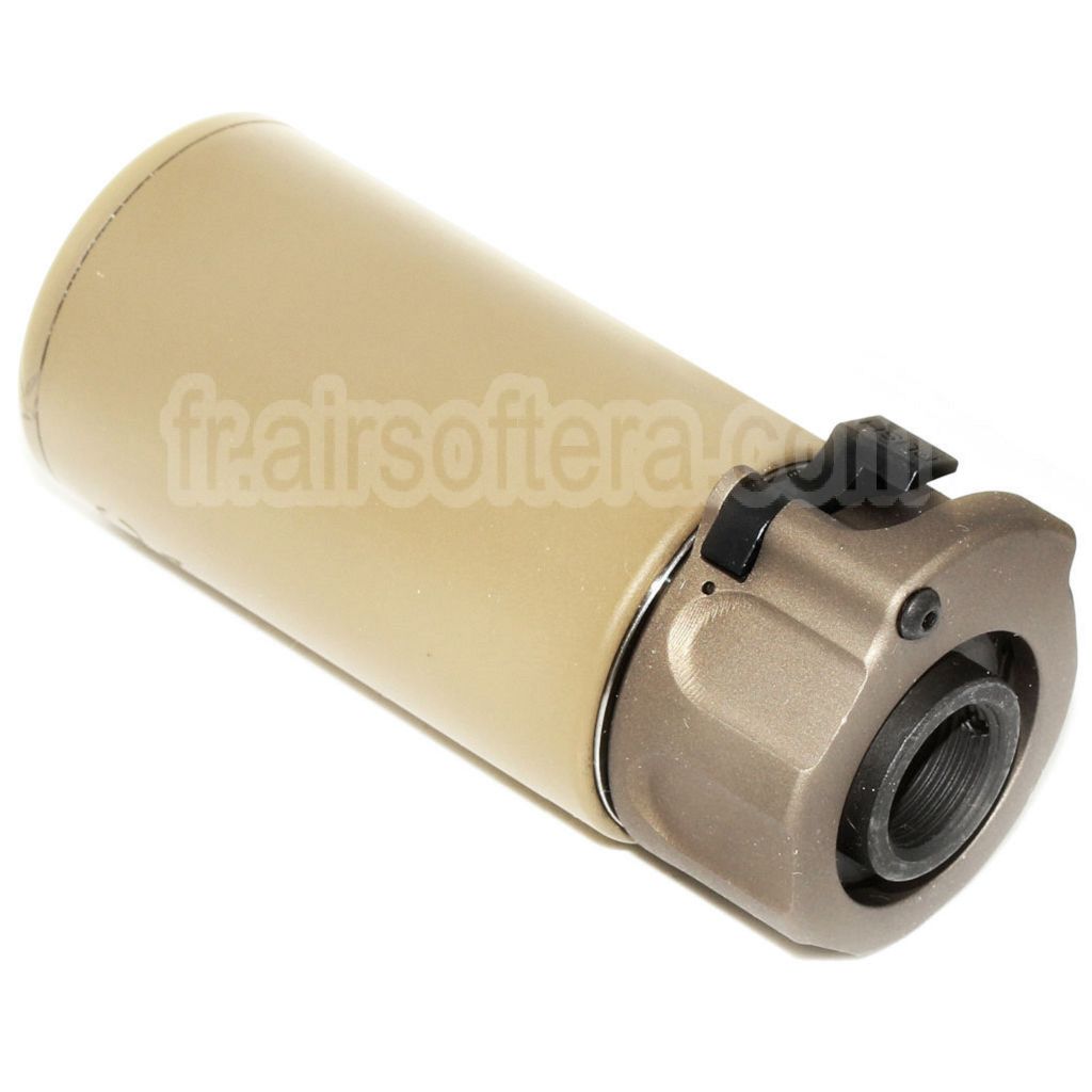 5KU 94mm QD Mini Silencieux avec Frein de Bouche Convient pour -14mm CCW sens antihoraire Canon Fusil Airsoft