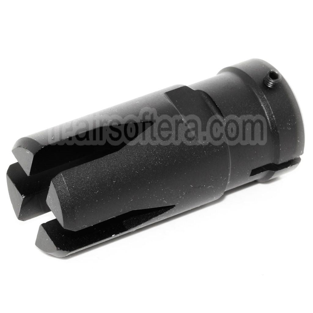 Golden Eagle 51mm G36 Frein de Bouche Cache-Flamme Convient pour -14mm CCW sens antihoraire Canon Fusil Airsoft Noir