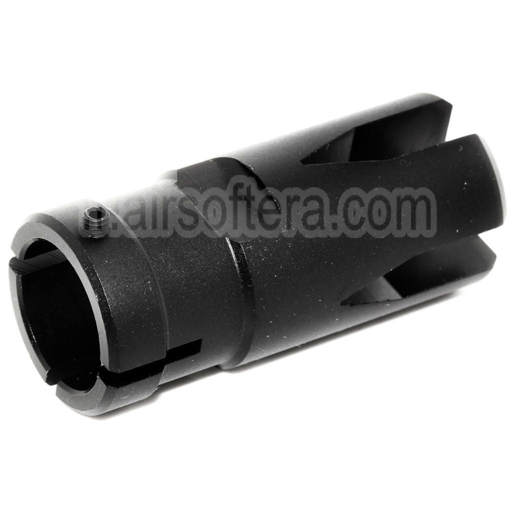 Golden Eagle 51mm G36 Frein de Bouche Cache-Flamme Convient pour -14mm CCW sens antihoraire Canon Fusil Airsoft Noir
