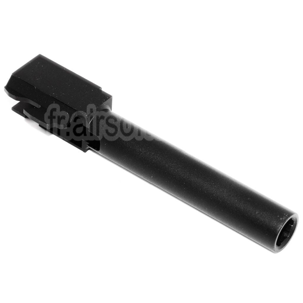 AirsoftEra 110mm/114mm CNC Canon Extérieur Convient pour ARMY ARMAMENT R17 DOUBLE BELL Tokyo Marui G17 Série GBB Pistolet Noir