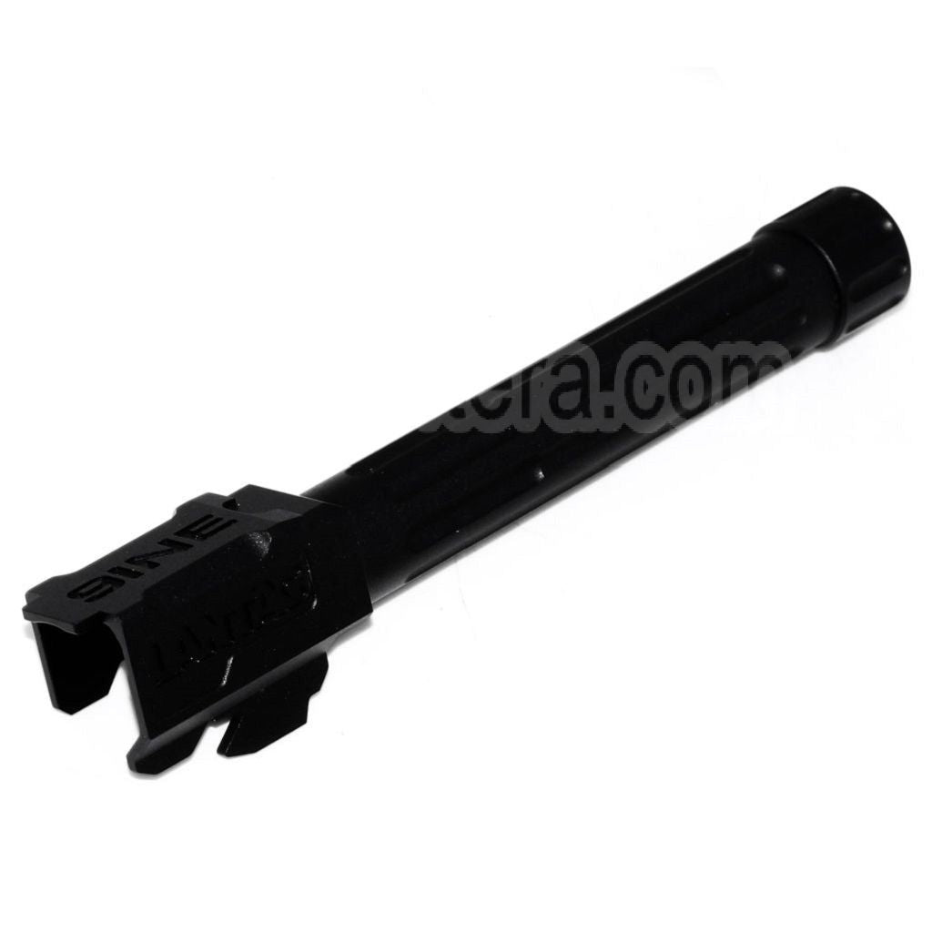 5KU 9INE Style Fileté Canon Extérieur -14mm CCW sens antihoraire Convient pour Tokyo Marui G17 GBB Pistolet Airsoft
