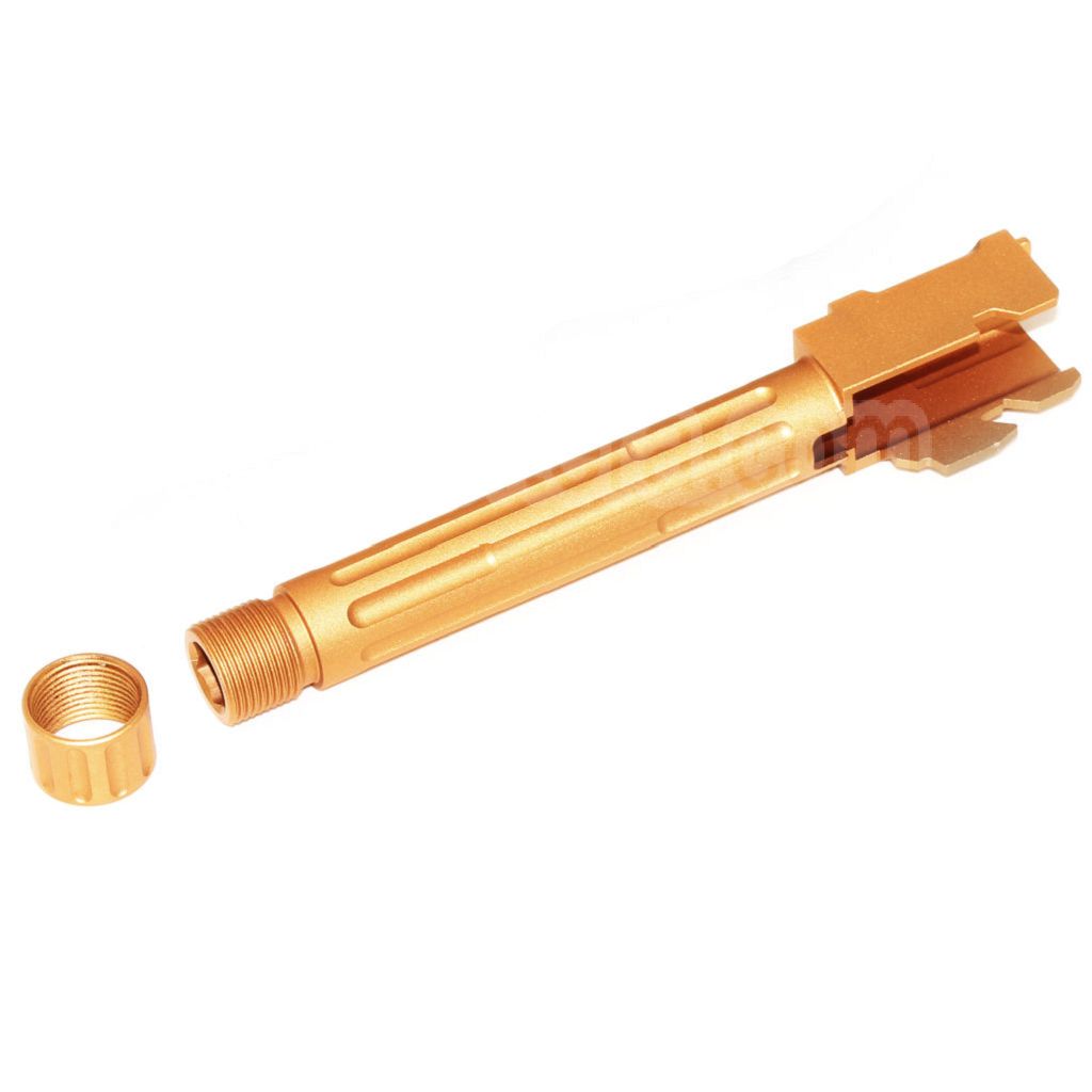 5KU 9INE Style Fileté Canon Extérieur -14mm CCW sens antihoraire Convient pour Tokyo Marui G17 GBB Pistolet Airsoft