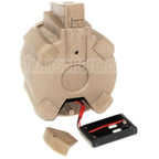 BATTLEAXE 1400 Billes Électrique Chargeur Tambour Convient pour AK Série AEG Fusil Airsoft