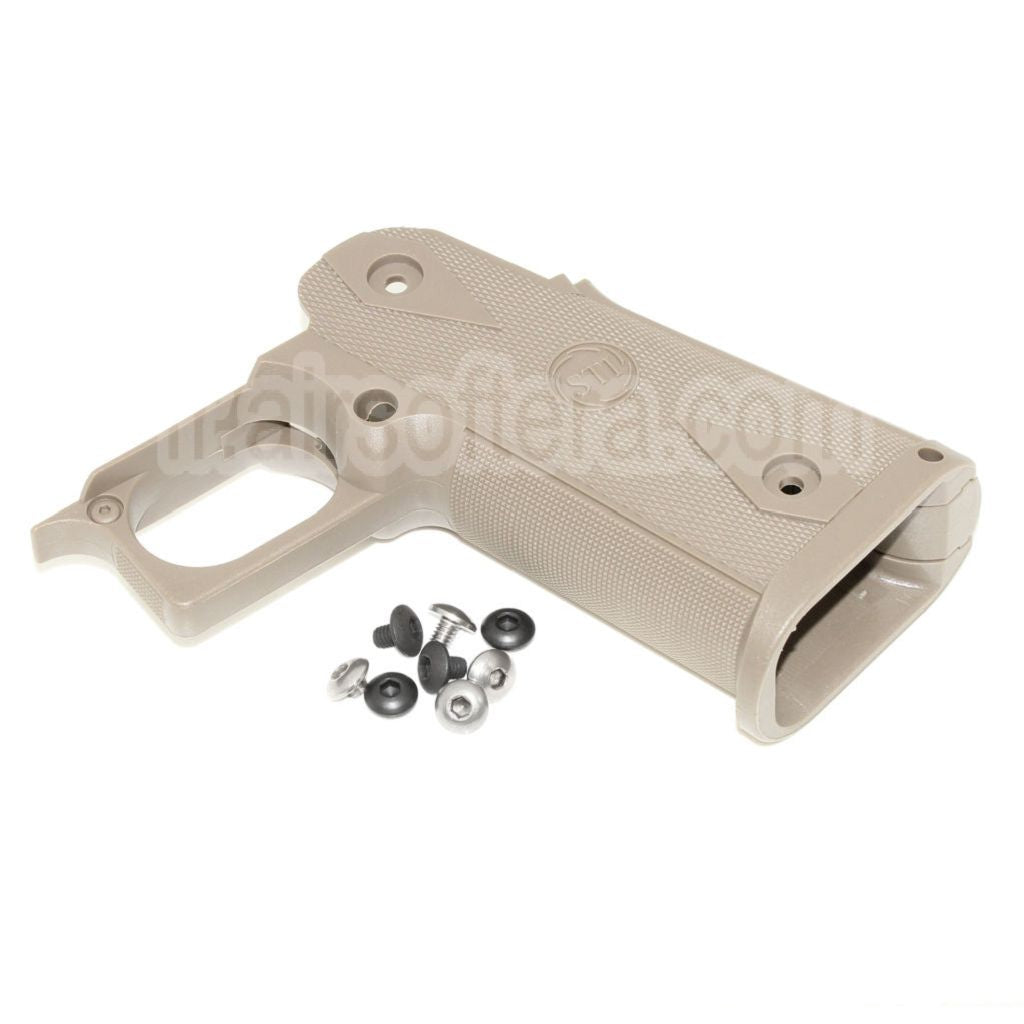 Poignée de Pistolet en Nylon de Style 5KU STI, Le châssis convient pour Tokyo Marui hi-capa 5.1 4.3 série GBB Pistolet Airsoft