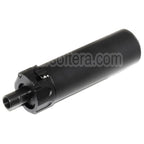 5KU 133mm SOCOM46 Mini Silencieux avec Frein de Bouche Convient pour +12mm CW sens horaire fileté Canon Fusil Airsoft