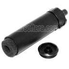 5KU 133mm SOCOM46 Mini Silencieux avec Frein de Bouche Convient pour +12mm CW sens horaire fileté Canon Fusil Airsoft