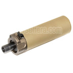 5KU 133mm SOCOM46 Mini Silencieux avec Frein de Bouche Convient pour +12mm CW sens horaire fileté Canon Fusil Airsoft