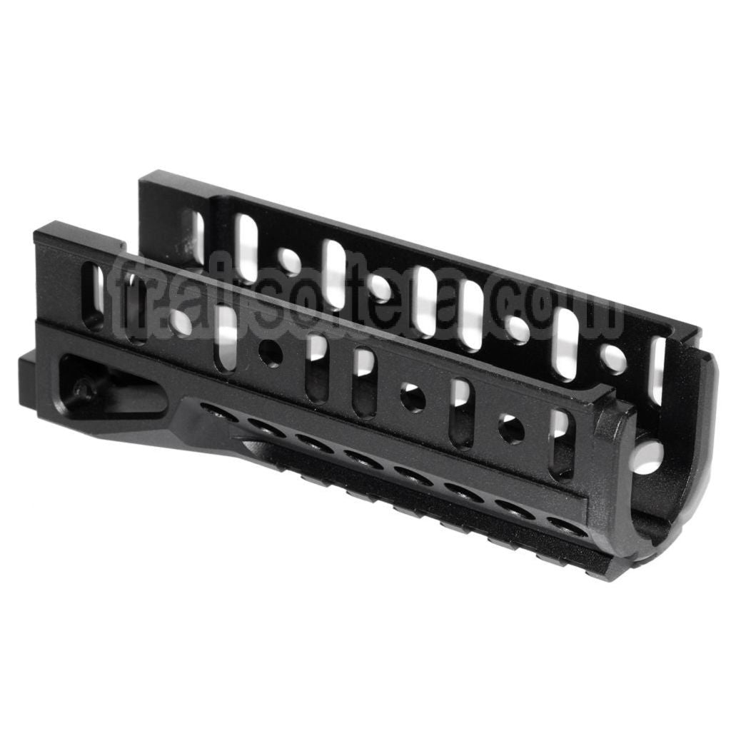 5KU 124mm B-11U Classic Bas Rail de Garde-Main Convient pour LCT GHK CYMA D-Boys E&amp;L Tokyo Marui AKS-74U Série AEG GBB Fusil Airsoft