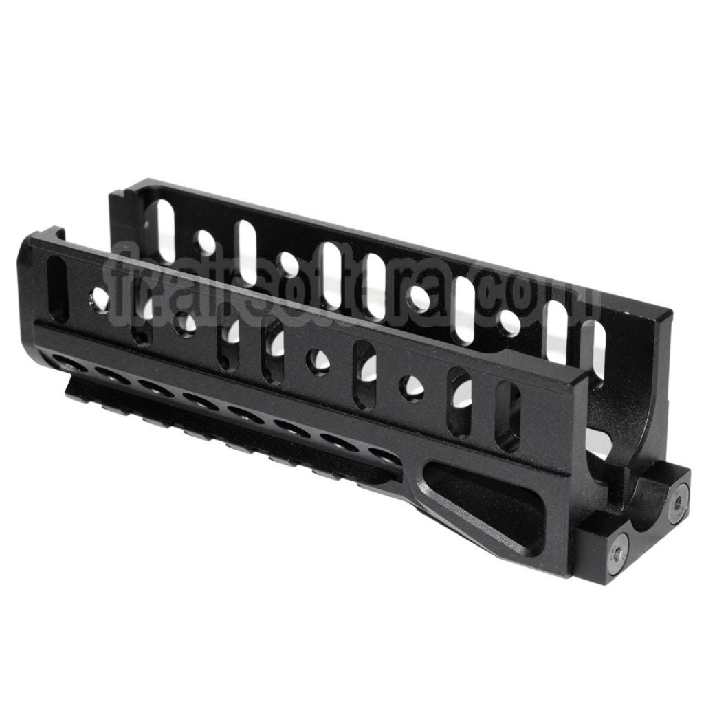 5KU 124mm B-11U Classic Bas Rail de Garde-Main Convient pour LCT GHK CYMA D-Boys E&amp;L Tokyo Marui AKS-74U Série AEG GBB Fusil Airsoft