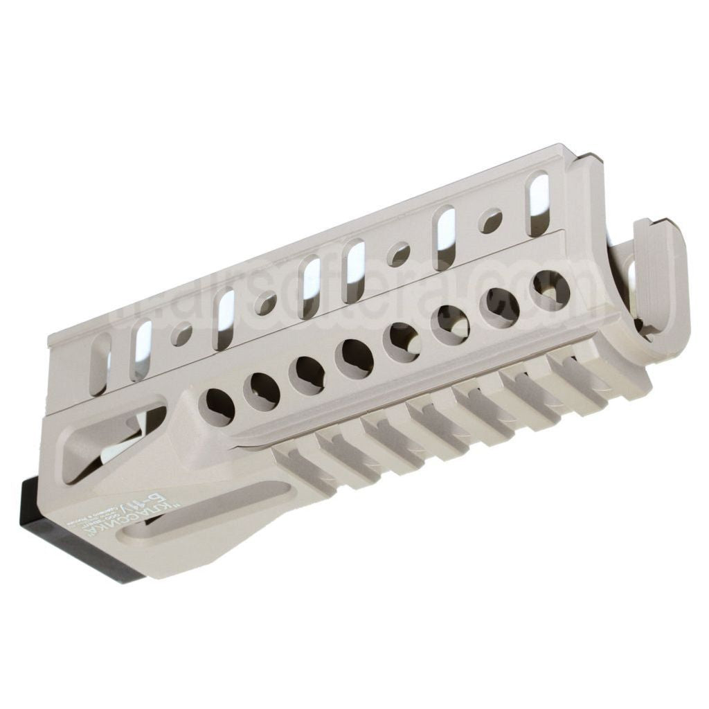 5KU 124mm B-11U Classic Bas Rail de Garde-Main Convient pour LCT GHK CYMA D-Boys E&amp;L Tokyo Marui AKS-74U Série AEG GBB Fusil Airsoft