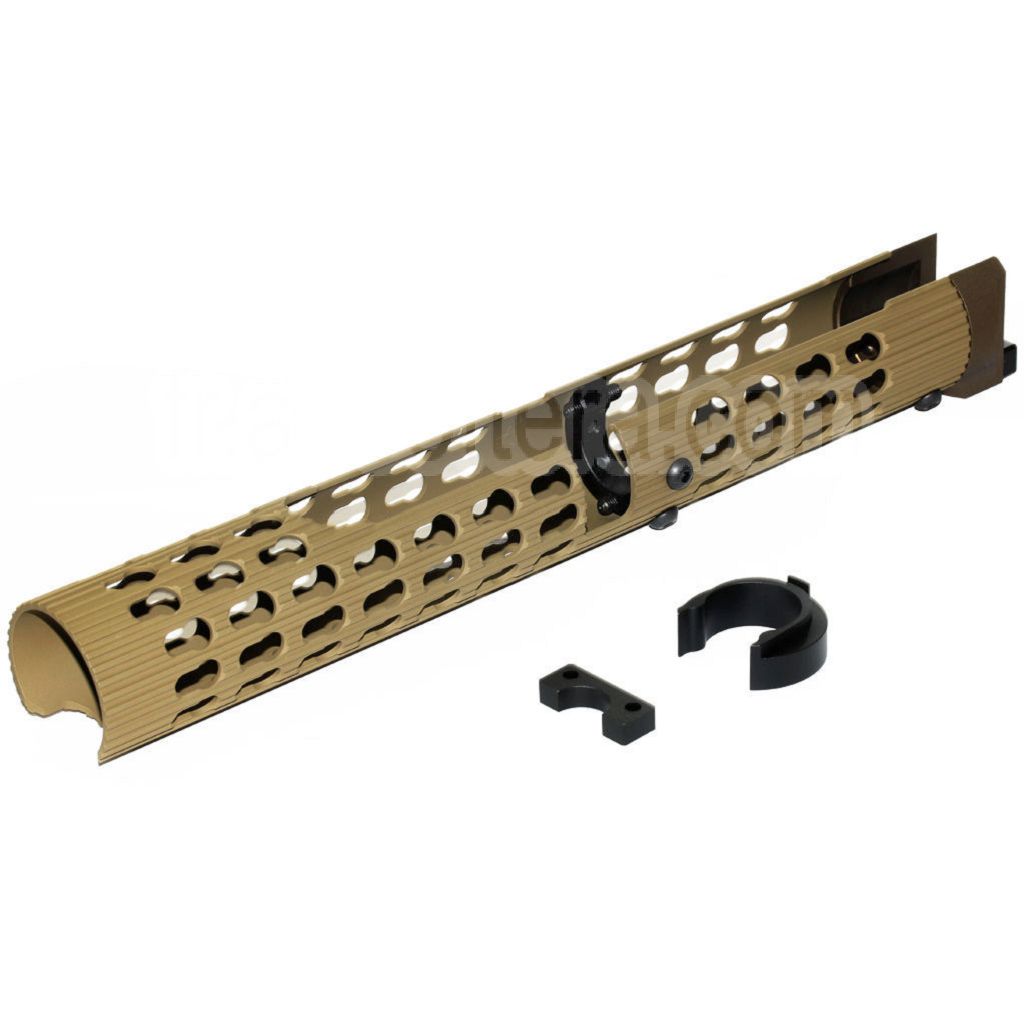 5KU VS-24 Tubular Keymod Garde-Main Convient pour AKM AK74 AK103 Série AEG Fusil Airsoft