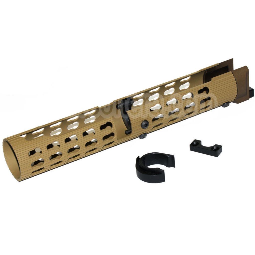 5KU VS-25 Tubular Keymod Garde-Main Convient pour AK102 AK104 AK105 Série AEG Fusil Airsoft