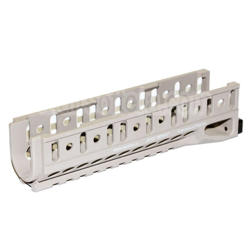 5KU 159mm B-10U Classique Bas Rail de Garde-Main Convient pour LCT GHK CYMA D-Boys Tokyo Marui AKS-74U Série AEG GBB Fusil Airsoft