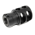 5KU DTK-2 Style Frein de Bouche Cache-Flamme Convient pour -14mm CCW sens antihoraire Canon Fusil Airsoft Noir
