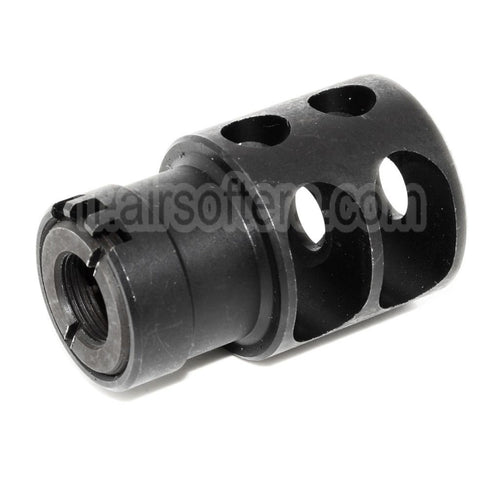 5KU DTK-2 Style Frein de Bouche Cache-Flamme Convient pour -14mm CCW sens antihoraire Canon Fusil Airsoft Noir