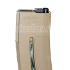 PTS 250 Billes EPM1 Mid-Cap Enhanced Polymère Chargeur Convient pour M4 M16 Série AEG Fusil Airsoft