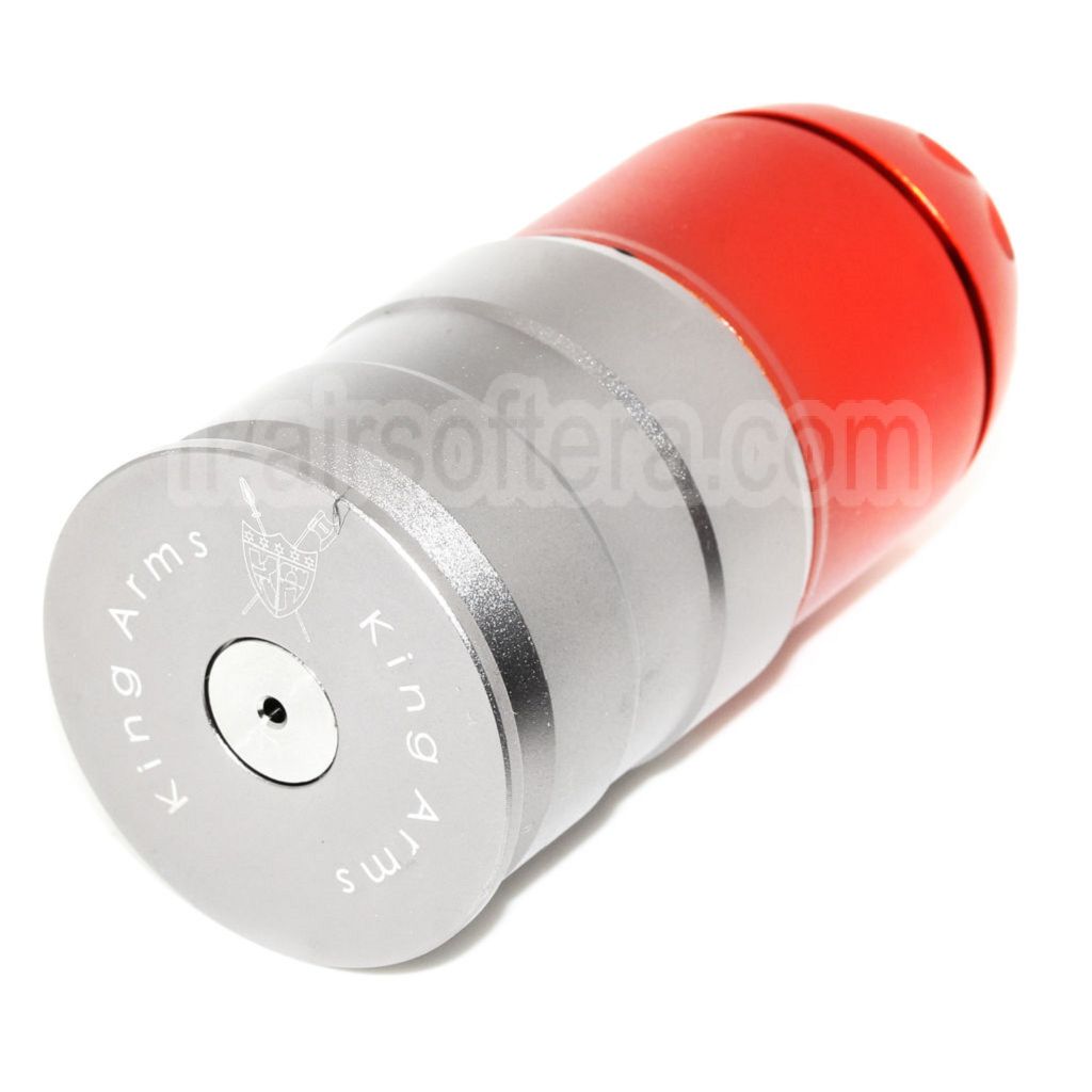 King Arms 3pièces 84 Billes 40mm Co2 Grenade Gaz Cartouche Version IV