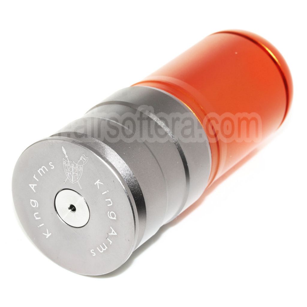 King Arms 3pièces 120 Billes 40mm Co2 Grenade Gaz Cartouche Version III