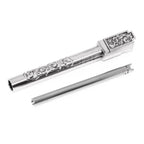 Archives Custom Motif Sculpté Canon Interne Extérieur Set Convient pour WE (WE-TECH) G34 G35 GBB Pistolet Airsoft Argent