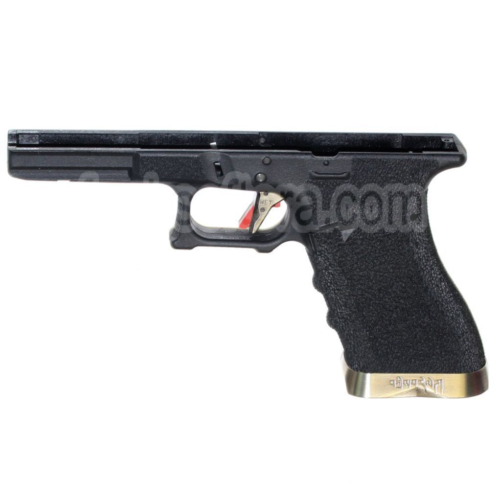 Archives Custom WE (WE-TECH) IPSC Pistolet Poignée Le Châssis Ensemble Convient pour Tokyo Marui AW WE G17 G18C G34 G35 Série GBB Pistolet Airsoft