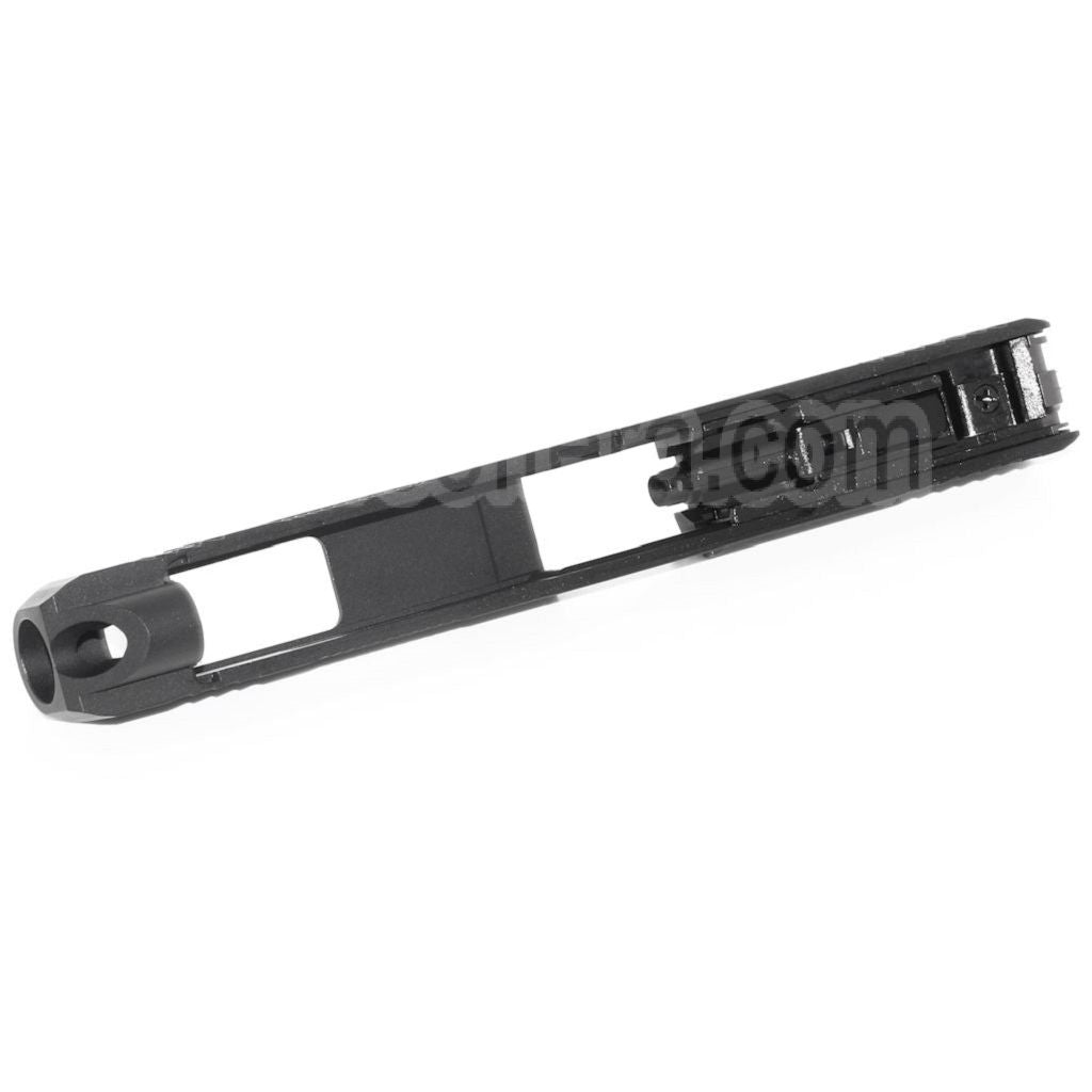 Archives Custom WE (WE-TECH) Canon Extérieur Glissière Set avec Marteau et Fibre Optique Guidon Hausse Convient pour WE G34 GBB Pistolet Airsoft