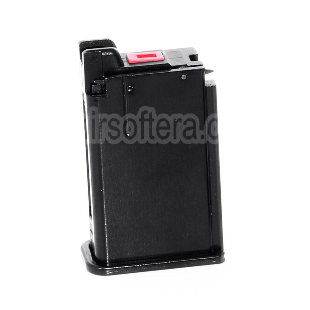 Armorer Works AW Chargeur à Gaz (Long/Court Type) Convient pour AW Broomhandle BH WE M712 GBB Pistolet Airsoft Noir