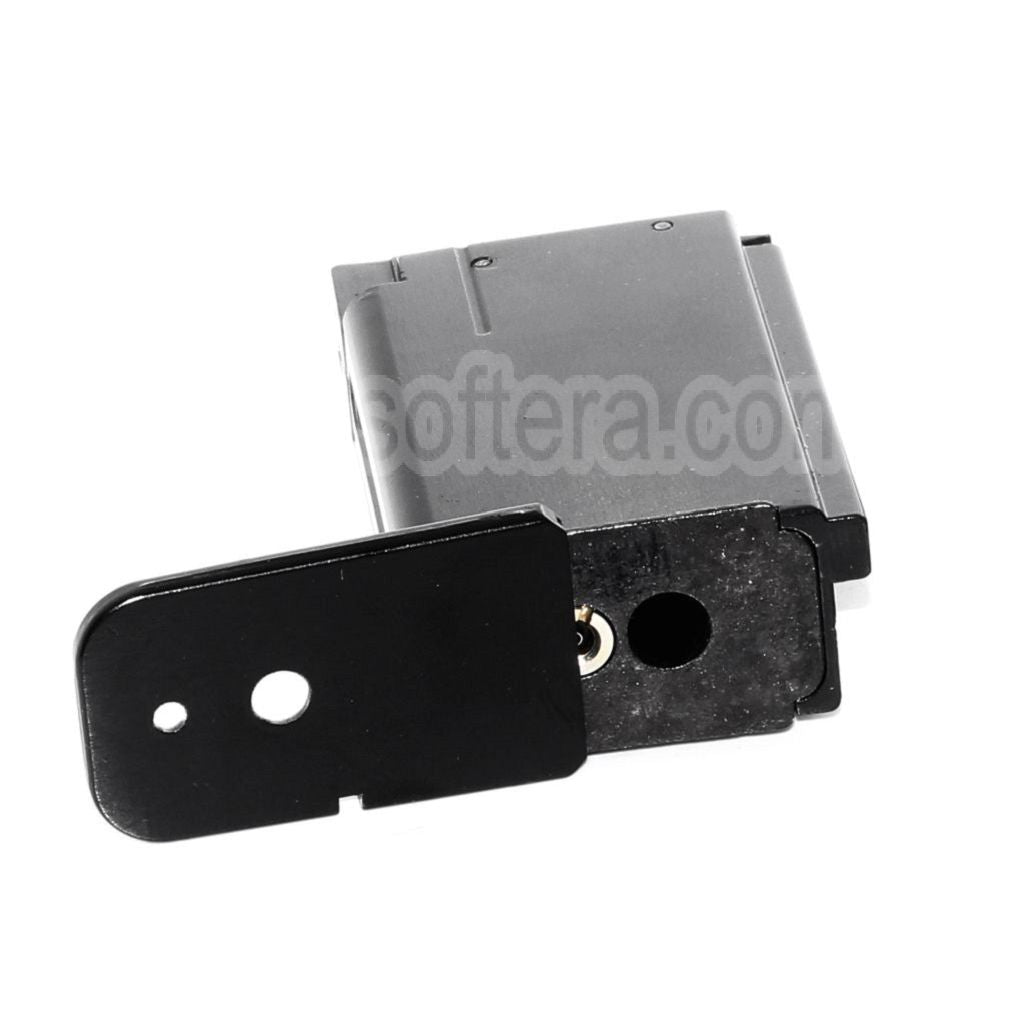 Armorer Works AW Chargeur à Gaz (Long/Court Type) Convient pour AW Broomhandle BH WE M712 GBB Pistolet Airsoft Noir