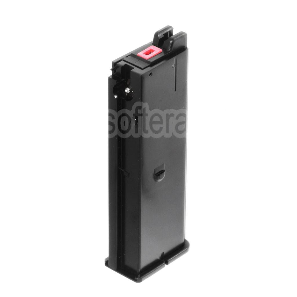 Armorer Works AW Chargeur à Gaz (Long/Court Type) Convient pour AW Broomhandle BH WE M712 GBB Pistolet Airsoft Noir