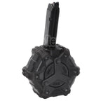 Armorer Works AW Custom 350 Billes Gaz Chargeur adaptatif Tambour Convient pour G17 G18C G-Série GBB Pistolet Airsoft
