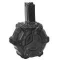 Armorer Works AW Custom 350 Billes Gaz Adaptive Chargeur Tambour Convient pour WE (WE-TECH) AP APACHE MP5 Série GBB Fusil Airsoft