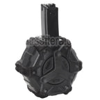 Armorer Works AW Custom 350 Billes Gaz Adaptive Chargeur Tambour Convient pour WE (WE-TECH) AP APACHE MP5 Série GBB Fusil Airsoft