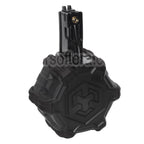 Armorer Works AW Custom 350 Billes Gaz Adaptive Chargeur Tambour Convient pour WE (WE-TECH) AP APACHE MP5 Série GBB Fusil Airsoft