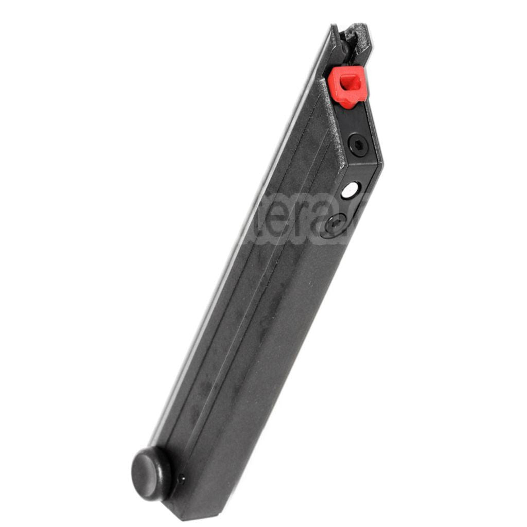 Armorer Works AW 15 Billes Gaz Chargeur Convient pour AW A180 Blaster WE Luger P08 GBB Pistolet Airsoft Noir