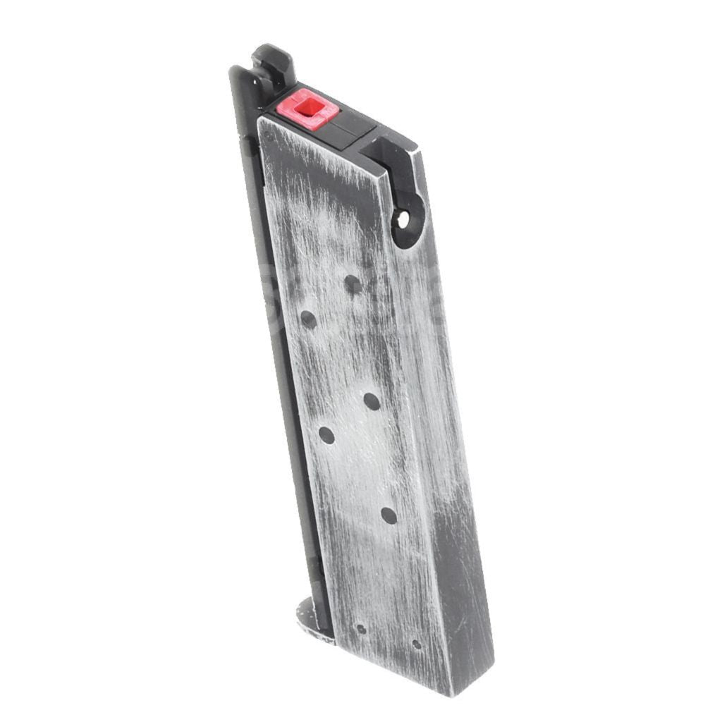 Armorer Works AW 16 Billes Gaz Chargeur Convient pour EMG SAI Red / AW NE Série / WE Single Stack 1911 Série GBB Pistolet Airsoft