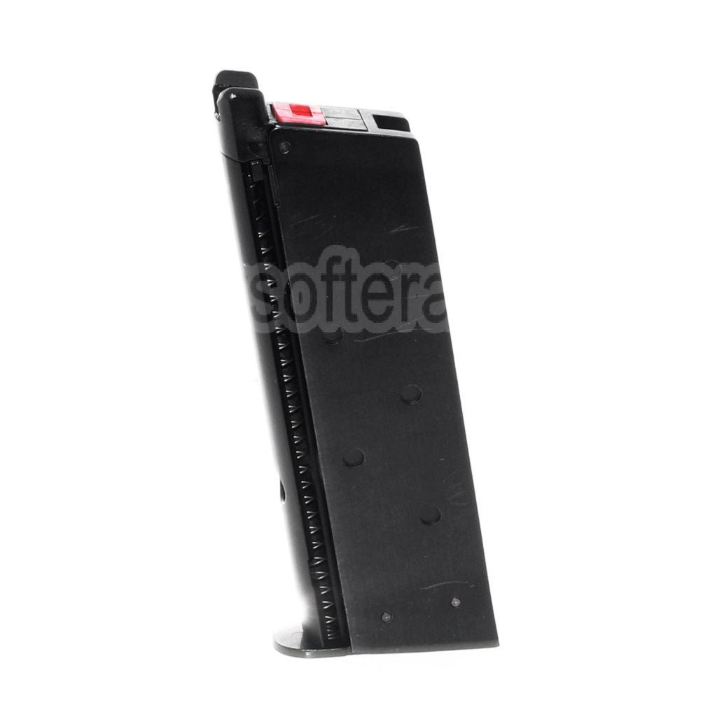Armorer Works AW 13 Billes Gaz Chargeur Convient pour AW COMPACT NE10 Série / WE Single Stack Mini 1911 Série GBB Pistolet Airsoft Noir