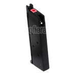 Armorer Works AW 13 Billes Gaz Chargeur Convient pour AW COMPACT NE10 Série / WE Single Stack Mini 1911 Série GBB Pistolet Airsoft Noir