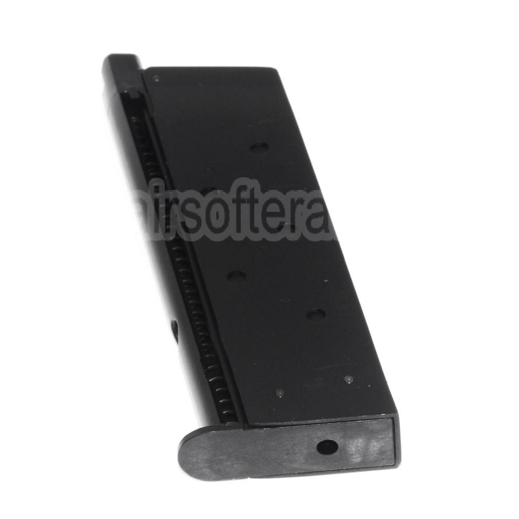 Armorer Works AW 13 Billes Gaz Chargeur Convient pour AW COMPACT NE10 Série / WE Single Stack Mini 1911 Série GBB Pistolet Airsoft Noir