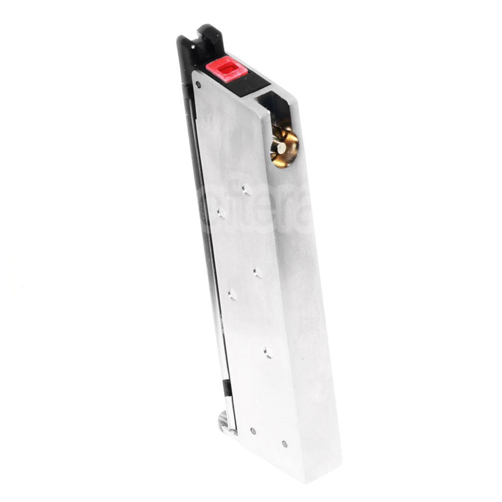 Armorer Works AW 16 Billes Gaz Chargeur Convient pour EMG SAI Red / AW NE Série / WE Single Stack 1911 Série GBB Pistolet Airsoft