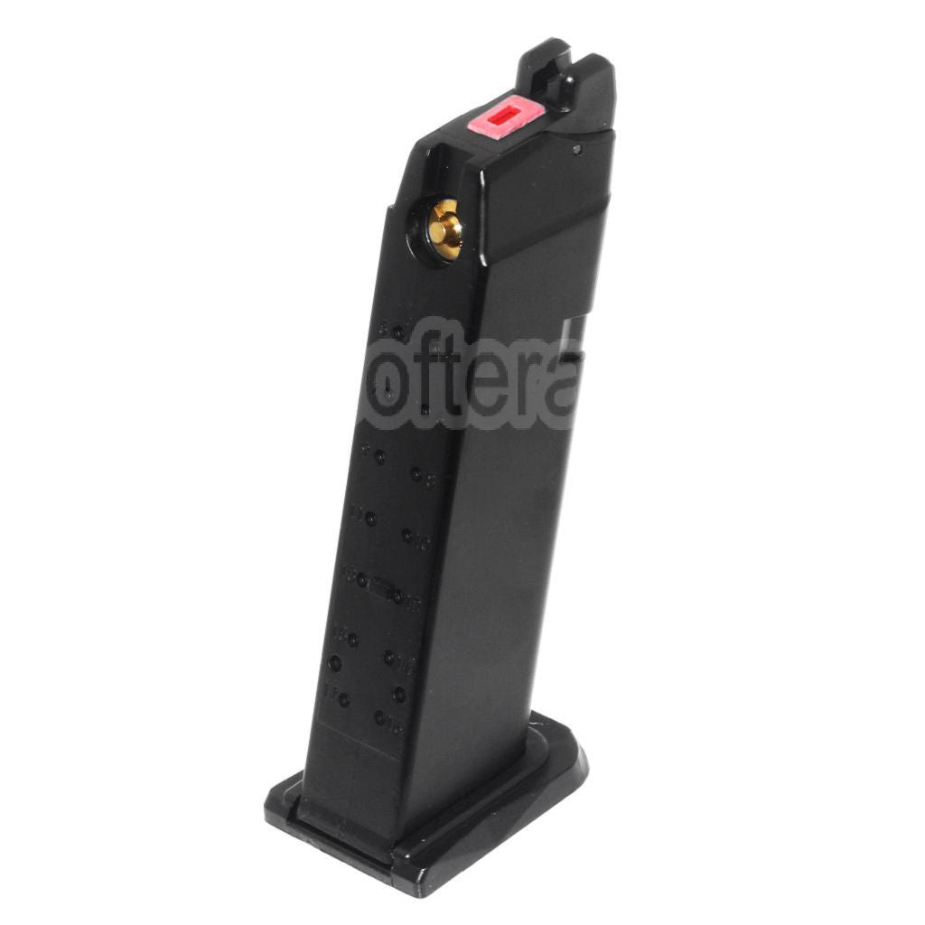 Armorer Works AW 25 Billes Co2 Chargeur Convient pour G17 G18C G34 G35 G-Série GBB Pistolet Airsoft Noir