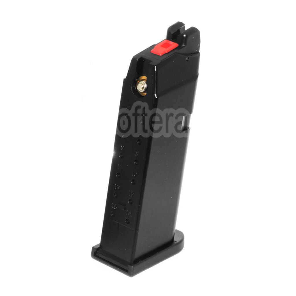 Armorer Works AW 23 Billes MOS Gaz Chargeur Convient pour Optic Ready Slide Version EMG SAI BLU COMPACT WE AW VX9 G19 Série GBB Pistolet Airsoft Noir