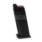 Armorer Works AW 23 Billes MOS Gaz Chargeur Convient pour Standard Slide Version EMG SAI BLU COMPACT WE AW VX9 G19 Série GBB Pistolet Airsoft Noir