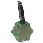 WE (WE-TECH) 350 Billes Gaz Chargeur Tambour Convient pour Hi-Capa GBB Pistolet Airsoft