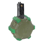 WE (WE-TECH) 350 Billes Gaz Chargeur Tambour Convient pour WE (WE-TECH) AP APACHE MP5 Série GBB Fusil Airsoft