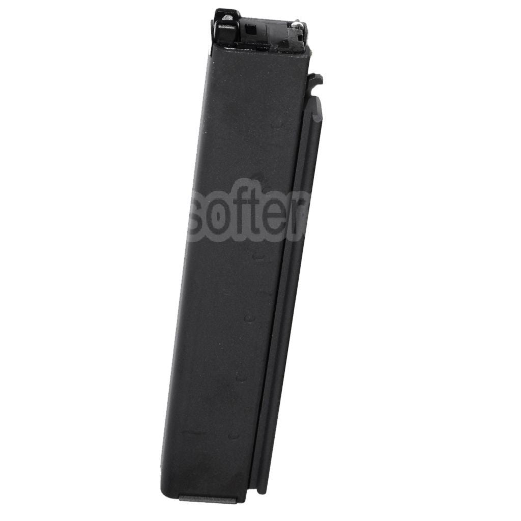 WE (WE-TECH) 50 Billes Gaz Chargeur Long Type Convient pour CYBERGUN Thompson M1A1 Série GBB SMG Fusil Airsoft Noir