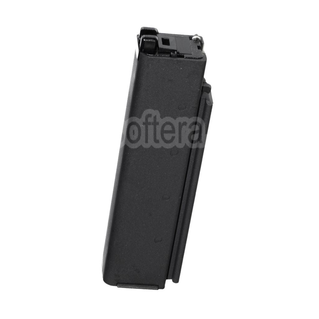 WE (WE-TECH) 30 Billes Gaz Chargeur Court Type Convient pour CYBERGUN Thompson M1A1 Série GBB SMG Fusil Airsoft Noir