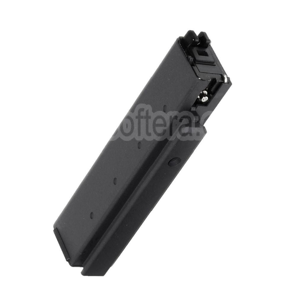 WE (WE-TECH) 30 Billes Gaz Chargeur Court Type Convient pour CYBERGUN Thompson M1A1 Série GBB SMG Fusil Airsoft Noir