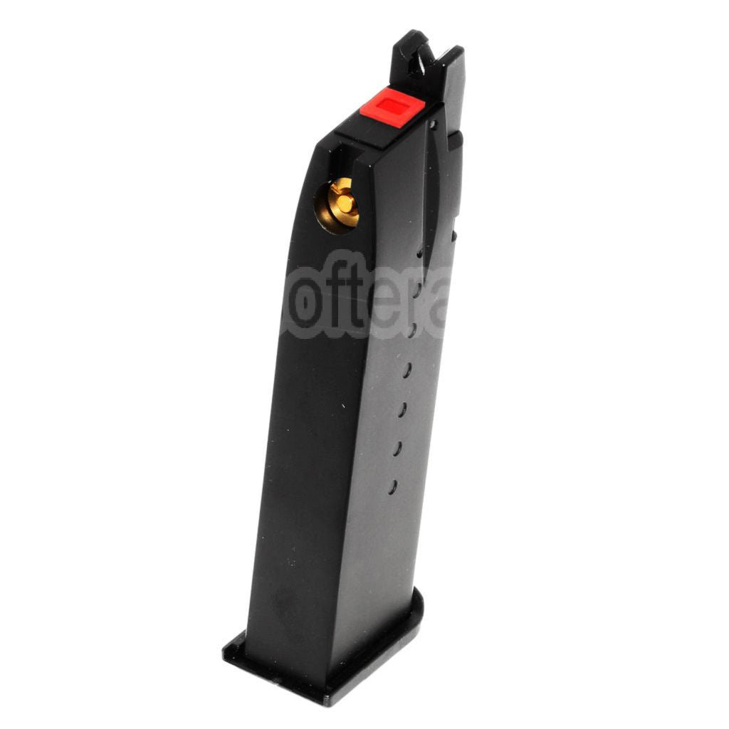 EMG Licensed Hudson??25 Billes Co2 Chargeur Convient pour EMG Hudson H9 Série GBB Pistolet Airsoft Noir