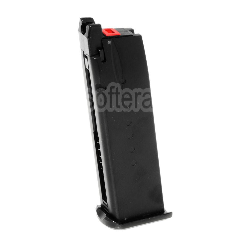 EMG Licensed Hudson??25 Billes Gaz Chargeur Convient pour EMG Hudson H9 Série GBB Pistolet Airsoft Noir